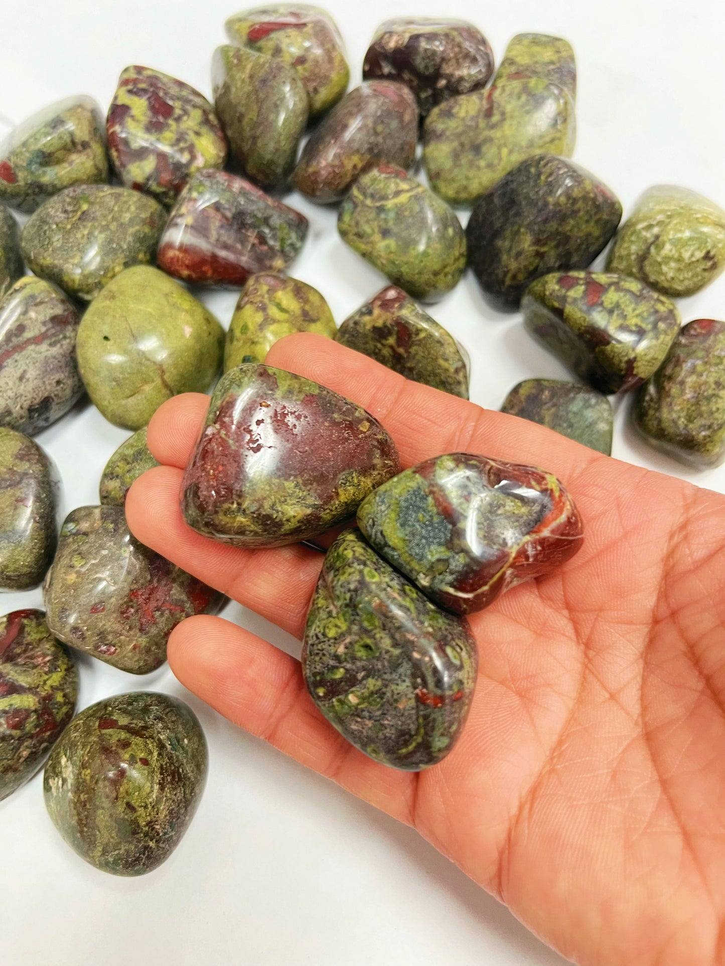 Dragon Blood Jasper Tumbled