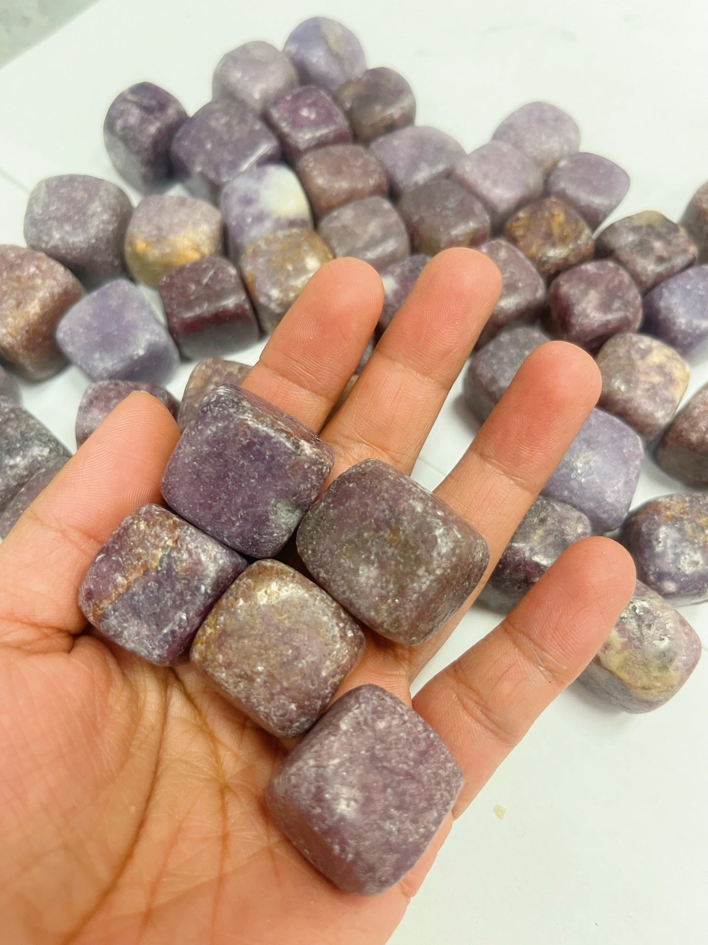 Lepidolite Tumbled