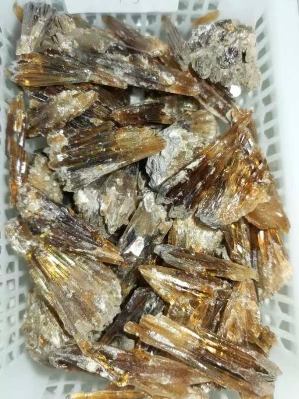 Amber Calcite