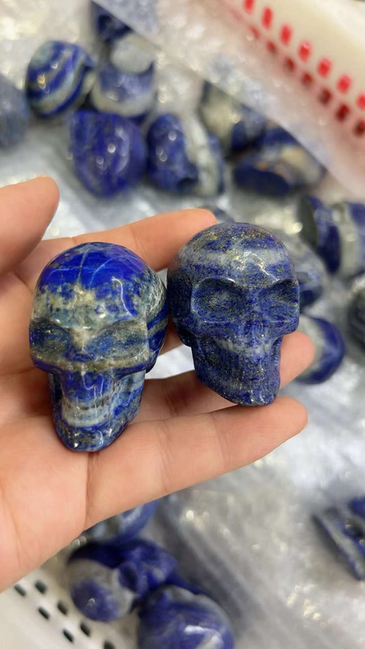 Lapis Lazuli Skull