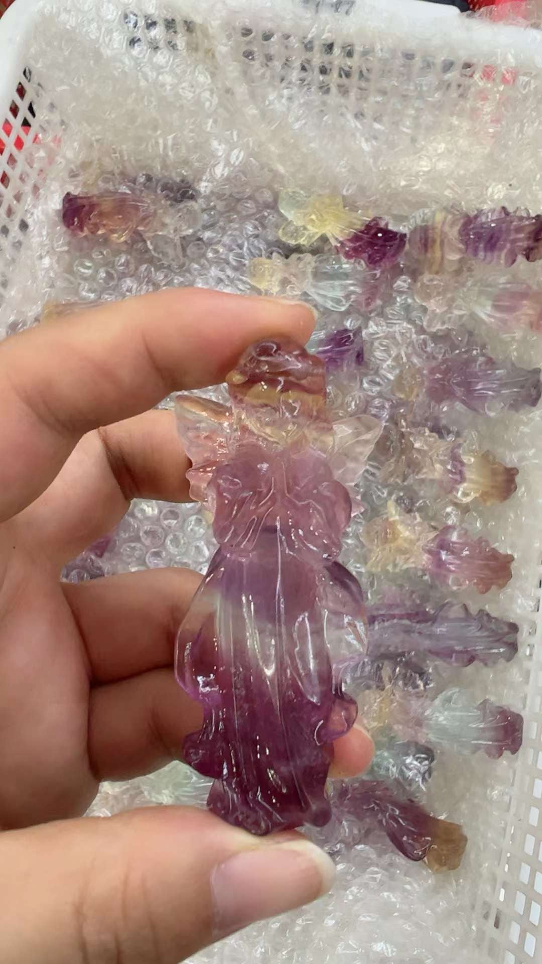 Rainbow Fluorite Fairy
