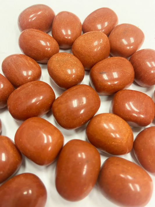Red Goldstone Tumbled