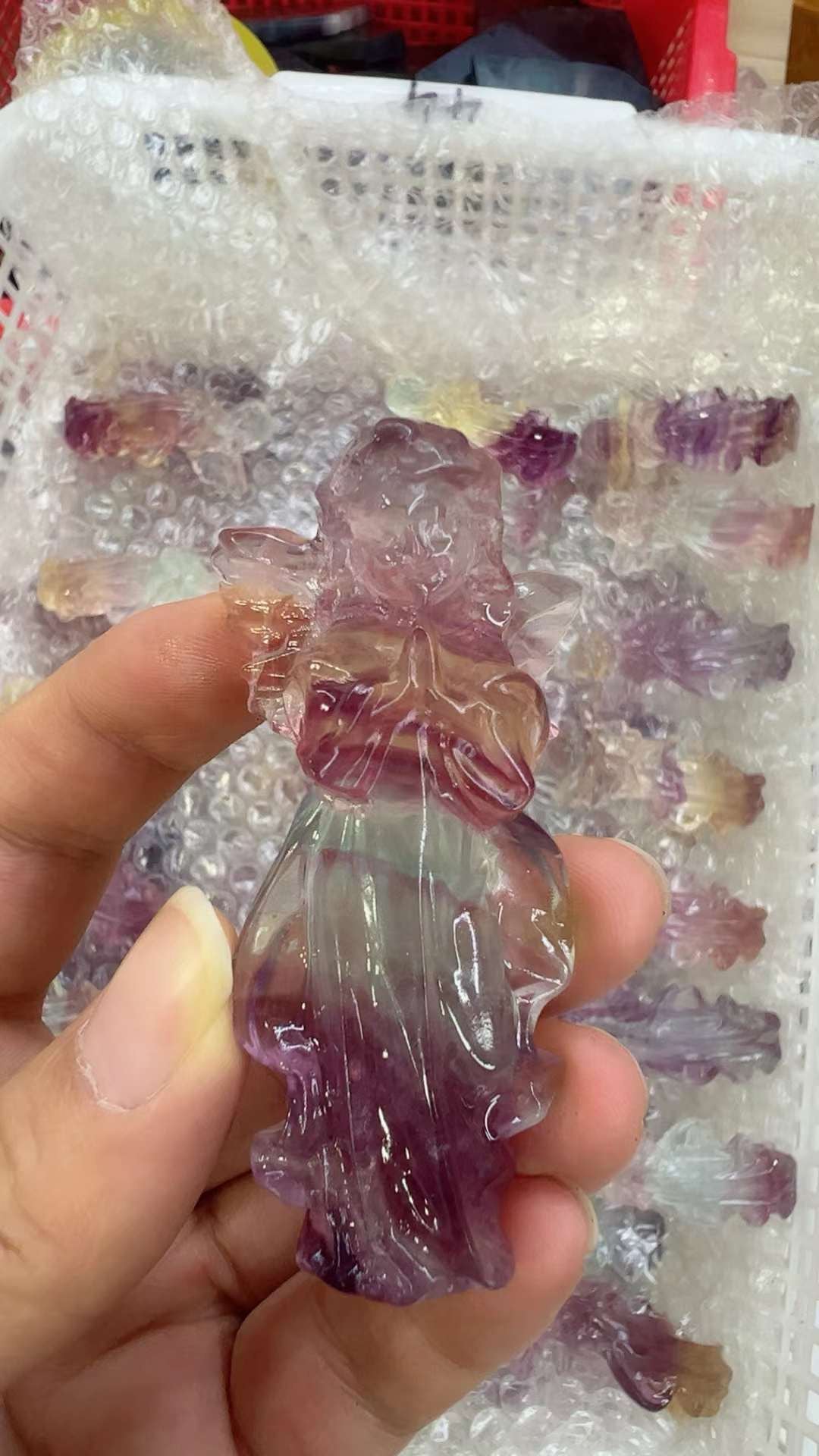 Rainbow Fluorite Fairy