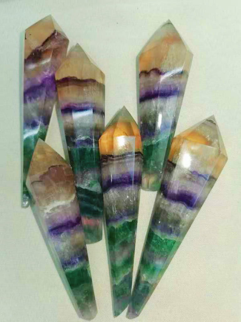 Rainbow Fluorite Wand