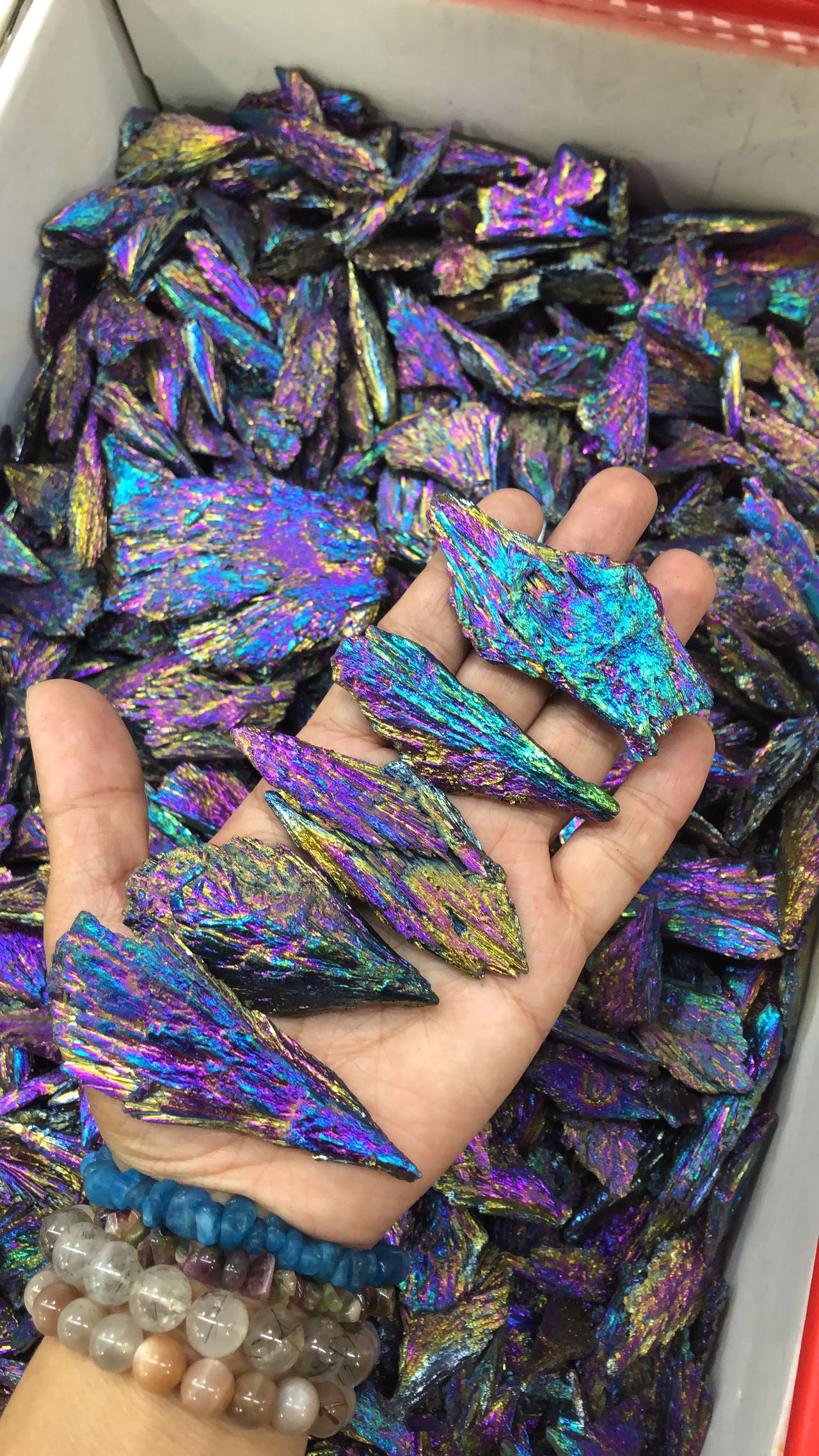 Titanium Aura Kyanite