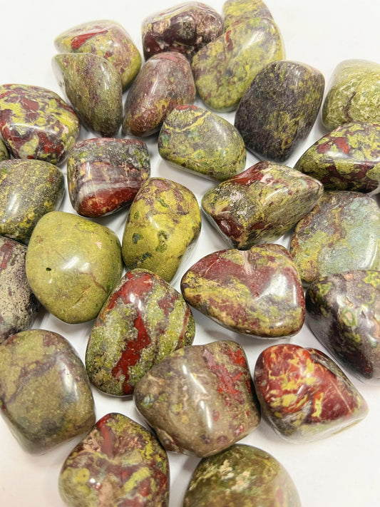 Dragon Blood Jasper Tumbled
