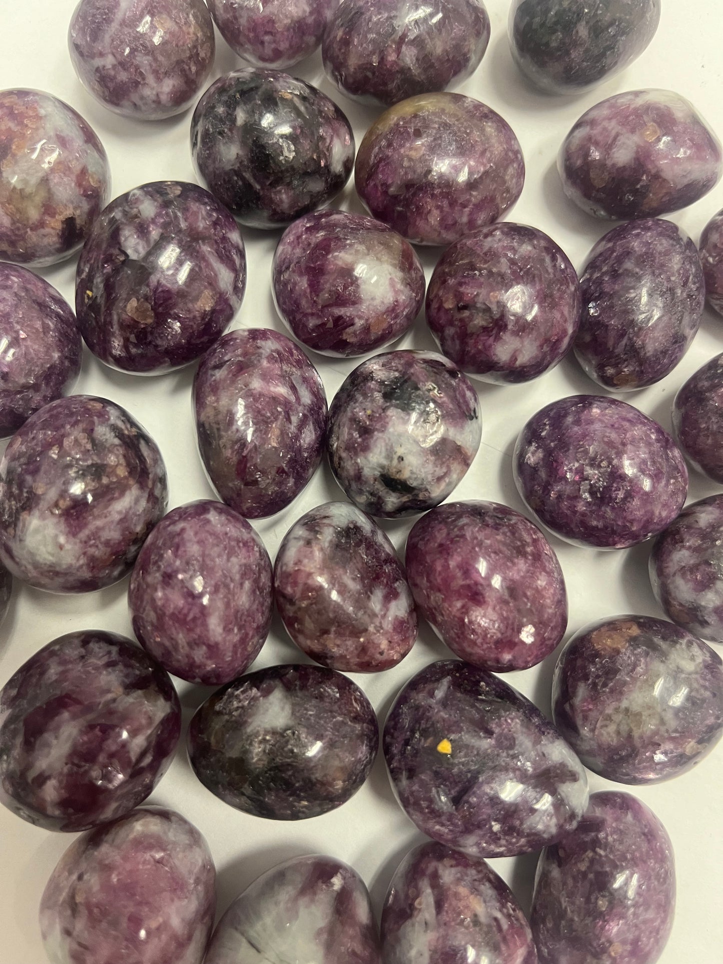 Lepidolite Mica Tumbled