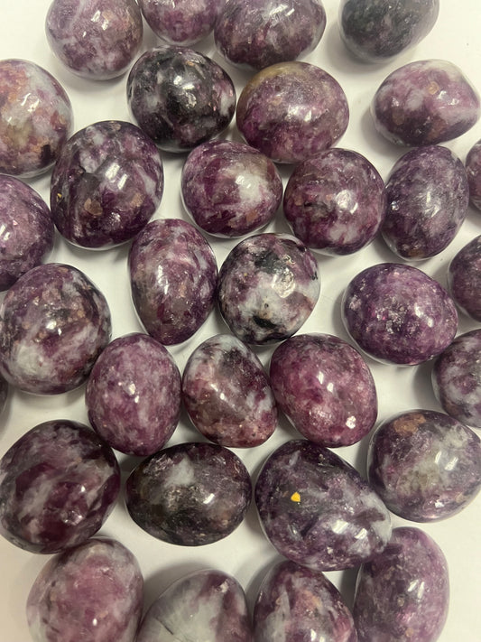 Lepidolite Mica Tumbled
