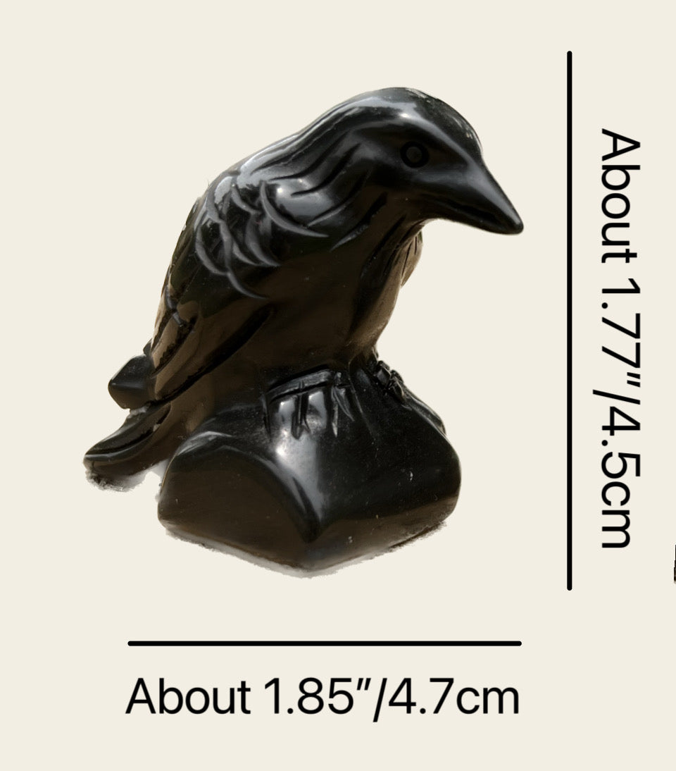 Black Obsidian Raven