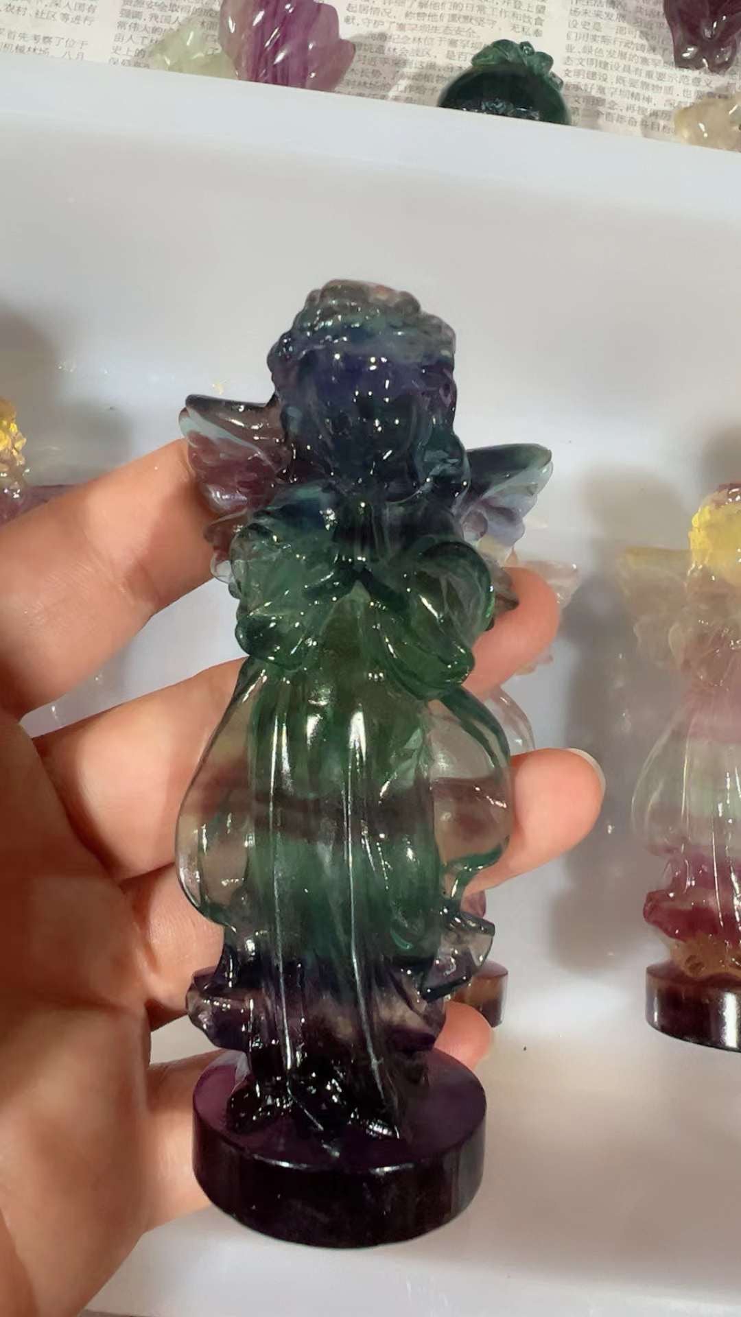 Rainbow Fluorite Fairy