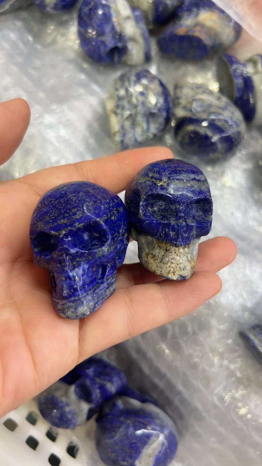 Lapis Lazuli Skull