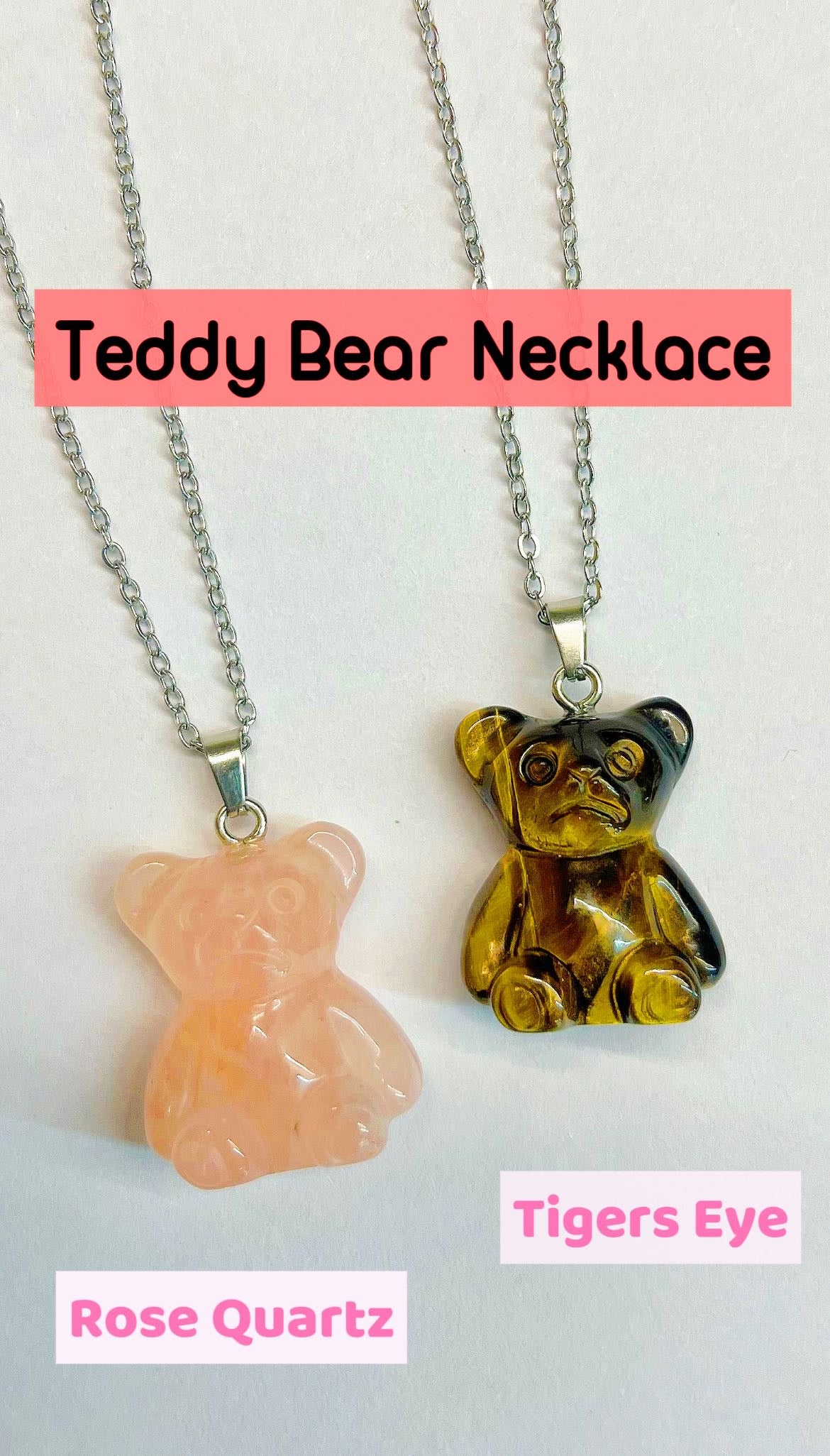 Teddy bear Necklace