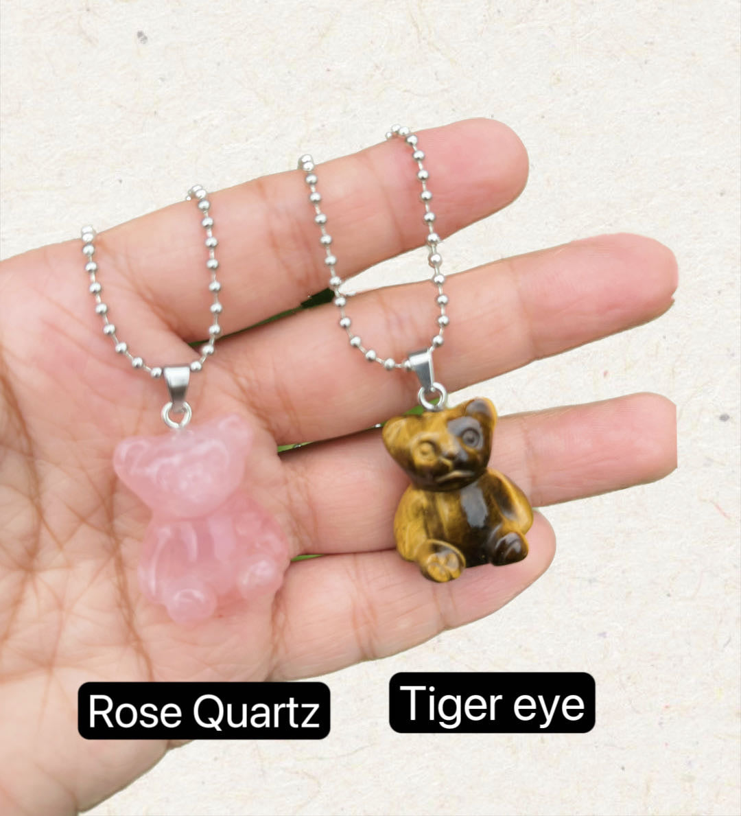 Teddy bear Necklace