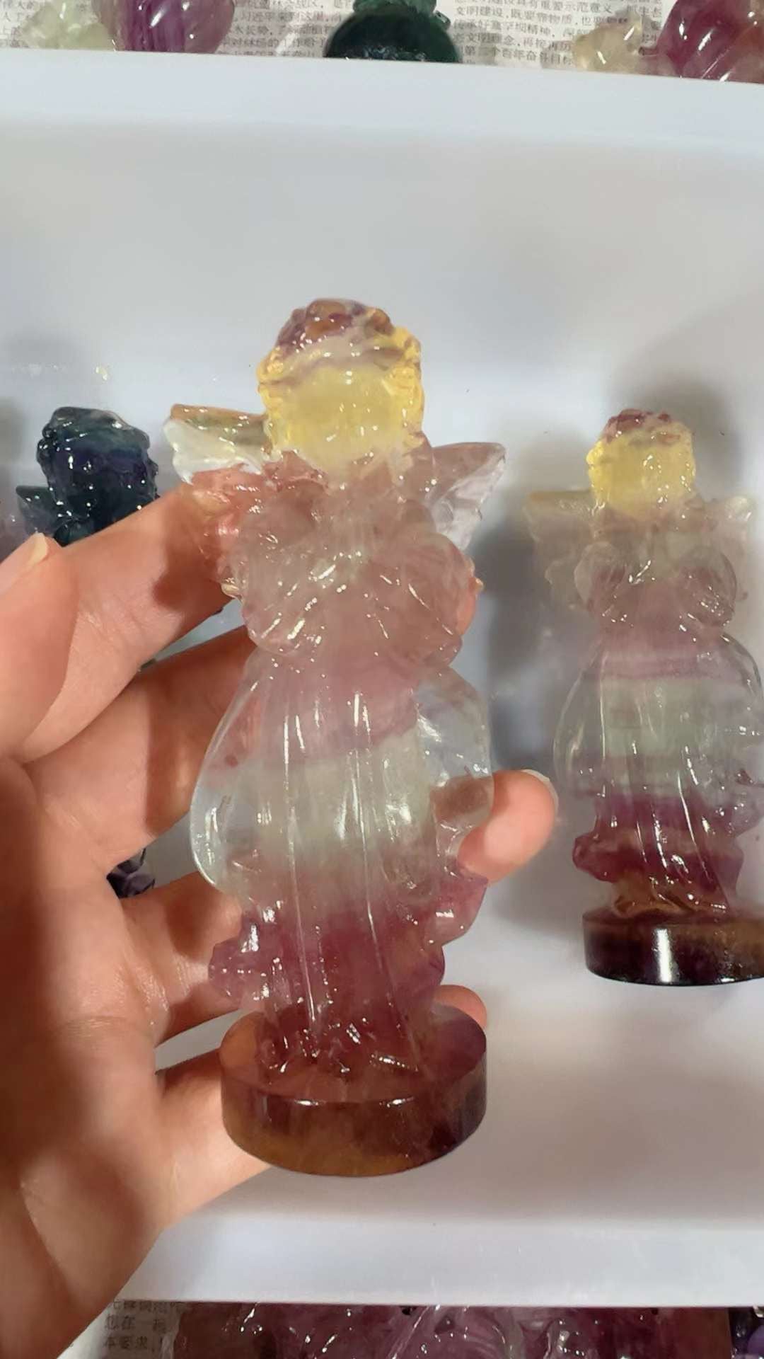 Rainbow Fluorite Fairy