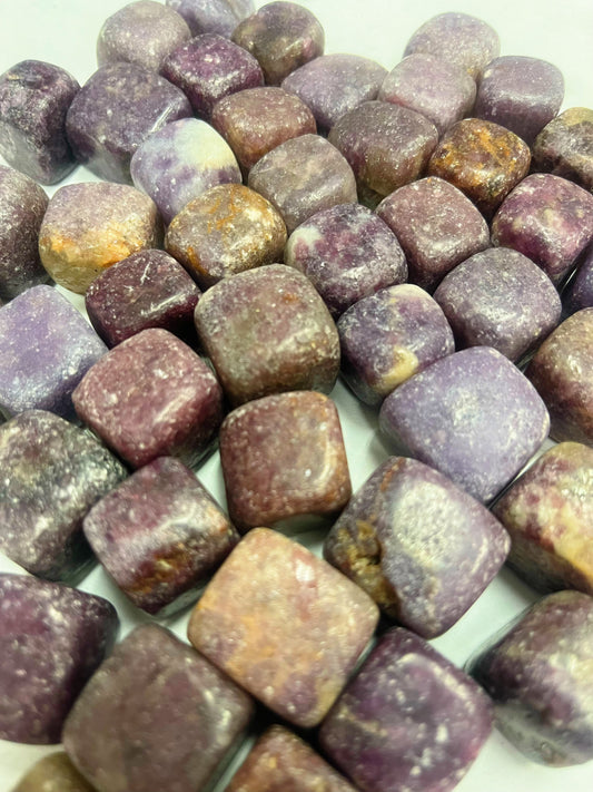 Lepidolite Tumbled